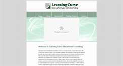 Desktop Screenshot of learningcurveec.com